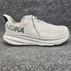 Hoka One One Clifton 9 Mens Size 13 2E Nimbus Cloud Steel Wool Running Shoes